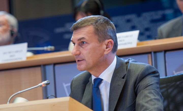 Andrus Ansip, Comissario Europeu European Union 2014 - European Parliament