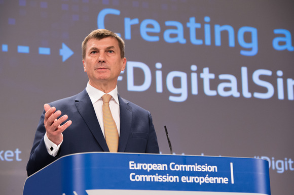 Andrus Ansip, vice-presidente da Comissão Europeia para o Mercado Único Digital