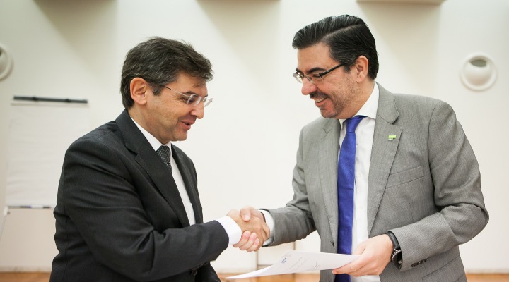 Carlos Lacerda (SAP) e Pedro Simões Coelho (Nova IMS)